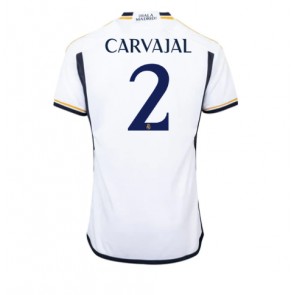 Real Madrid Daniel Carvajal #2 Hemmatröja 2023-24 Kortärmad